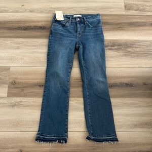 Madewell Dark Blue Flare Jeans